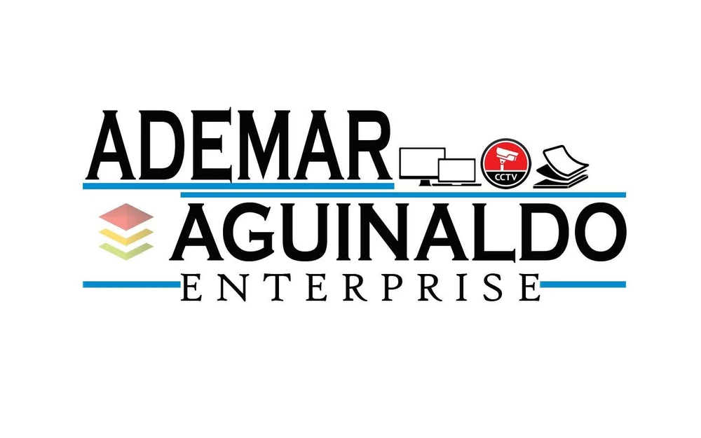 Earlier Ademar Aguinaldo Enterprise wordmark